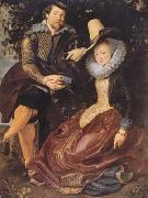 Peter Paul Rubens, Ruben with his first wife Isabeela Brant in the Honeysuckle Bower (mk08)